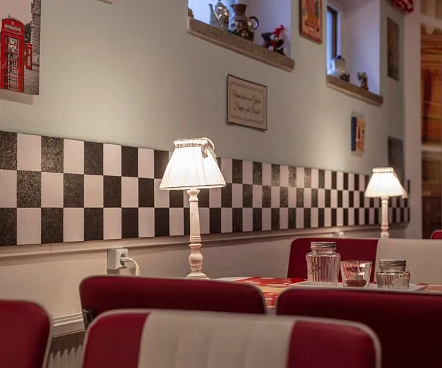 Riesigker Eiscafé - Ambiente